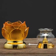 [035] Lotus Worship Oil Lamp [Premium Product]