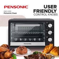 Pensonic 25L PEO-2511 Electric Oven / RETRO Electric Oven | Ketuhar Elektrik RETRO 28L PEO-2812