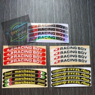 Sticker Rims STICKER RCB RACING BOY MARCHESINI TAKASAGO EXCEL ASIA CUTTING