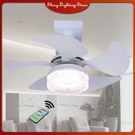 【Buy1 Get1 Holder】15" Ceiling Fan With Light Exhaust Fan in Toilet/Kitchen E27 Socket Ceiling Fan With LED Light