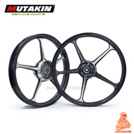 MUTAKIN 505 Mags Rims WAVE 125 XRM 125 Front Disc 4 Holes Rear Drum Brake 1.4X1.6X17