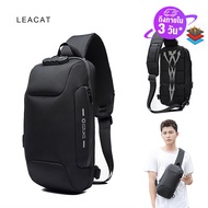 Ozuko C rossbody กระเป๋าฟอร์ดผ้ากันน้ำป้องกันการโจรกรรมกระเป๋าสะพายกระเป๋า Messenger สั้นเดินทางหน้า