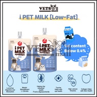 [Korea Seoul Milk] I Pet Milk Low-Fat / Seoul Milk / Premium Pet Milk Low-Fat For Dogs and Cats (180