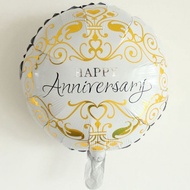 Happy Anniversary Foil Balloon 18 inches