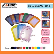 Leather ID Card - Leather ID Card Holder - Name LeatherTAG - Card Holder - Leather Name Badge - Name