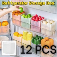 6/12Pcs Fridge Storage Box for Food Vegetable Sorting Kitchen Refrigerator Side Door