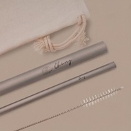 客製化 刻字刻圖純鈦吸管 珍珠奶茶吸管 鈦吸管 純鈦 環保吸管