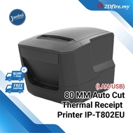 2Dfire 80MM Auto Cut Thermal Receipt Printer IP-T802EU Thermal Printer Pencetak Resit Terma 热敏收据打印机