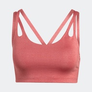 adidas Training & Gym & Training Yoga Luxe Studio Light-Support Fire Bra Women Pink HL8601