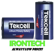 Tekcell lithium argon SB-D02 ER33600 primary lithium battery D capacity type custom 3.6V 1900MAH
