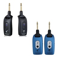 domain-2.4GHz Wireless Guitar System Rechargeable Audio Wireless Transmitter Receiver for Electric G