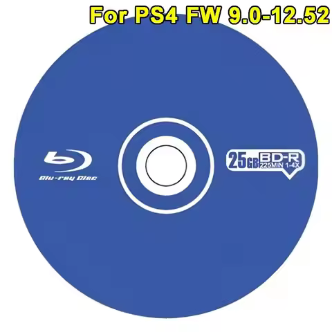 For Firmware 9.0-12.52 BD-JB Disc No PC Needed Play Backup Games JB Disk Tool 1 Click Boot Homebrew 