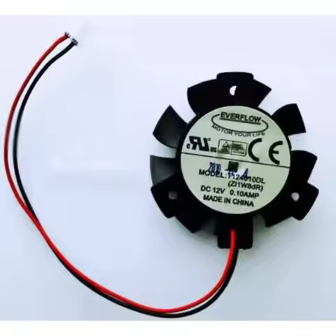 New Cooling Fan for ASUS HD4550 EAH6450 GT620 GT730 T124010DL Hole Spacing Graphics Card Fan 2.6cm 1