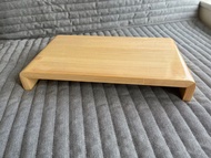 實木製電腦屏幕螢幕增高收納置物架 Wood Monitor Stand