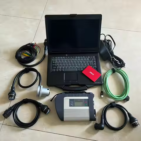 Diagnostic Tool MB Star C4 SD Connect Compact Multiplexer Software Ssd Toughbook CF53 I5 8G Laptop W