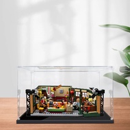 Transparent Acrylic Display Box For LEGO 21319 Friends Cafe Storage Case Dustproof Cover