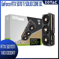 ZOTAC 索泰 GAMING GeForce RTX 5070 Ti SOLID CORE OC 顯示卡