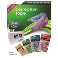 M&G ACT18075 New T-182 CORRECTION TAPE 6meter x 5mm