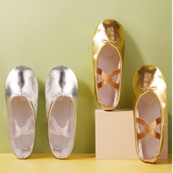 hot【DT】 Brand New Composite Leather Ballet Shoes Soft Split Sole Pink Wholesale Dancing Shoe