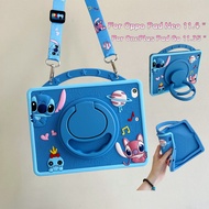 Kids Stand Tablet Case For OnePlus Pad Go Oppo Pad Neo Case 11.4 inch Cartoon Silicone Stitch Tablet