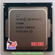 Used Intel Socket LGA1151 CPU Processor / G3900 / G4400 / G5420 / Barang Terpakai / Local