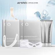 [2 Sets]AMIRO R3 Turbo Skincare Kit Includes V-Face Mask, Eye Mask, and Gel 70ml