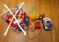 麵包超人玩具 六面屋 玩具車 遙控車