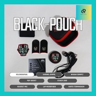 RIMB_ BLACK POUCH MPL-ID SARUNG TANGAN JARI JEMPOL GAMING 1 SET/SEPASANG - PAKET LENGKAP BUNDLE - GA