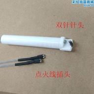 商用廚具瓦斯爐猛火灶瓦斯灶帶線陶瓷點火針打火器雙針點火棒配件