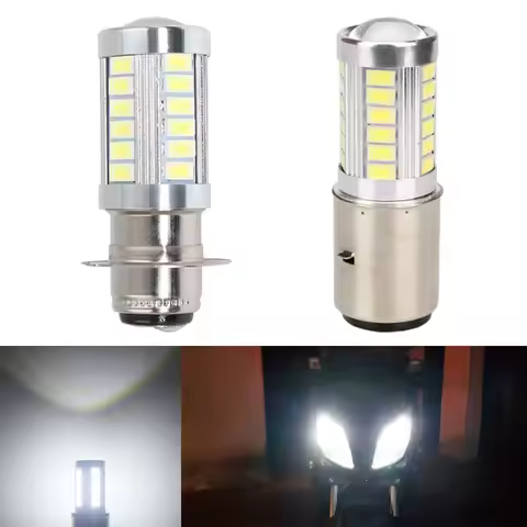 H6M BA20D P15D LED Motorcycle Headlight Led fog lamp White 6500K Hi/Lo Beam Led Moto Bulb for Motorb