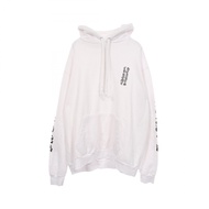 【二手】Chrome Hearts CHROME HEARTS 豎款Logo抓絨棉質連帽衫 男款二手 A