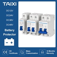 DC 24V Photovoltaic MCB 48V 96V DZ47 circuit breaker dc 125A 63A 32A 6A 10A 16A 20A 25A DZ47-63 powe