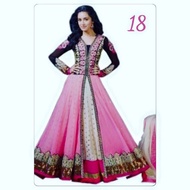 Unstitched Indian Anarkali Material Indian Clothing/ Indian Kurti/ Indian Kurta/ Party Dress/