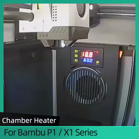Chamber Heater for Bambu P1S/X1C/P1P/X1 Heater for Bambu Riscaldatore for Bambu Lab x1c Accessories 