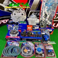 NLK PERFORMANCE COMBO SET RS RSX150 SPEC 63 SUPERHEAD PORTING CNC V5 20/23 SUPER CERAMIC ULTRA+ BLOC