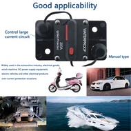 30A-300A Fuse Box AMP Circuit Breaker Fuse Reset 12-48V DC Car Boat Auto Waterproof Car Fuse Teyes F