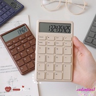 VALENTINE1 Mini Calculator, Battery-powered Lightweight Student Calculator, Basic Calculator Portabl