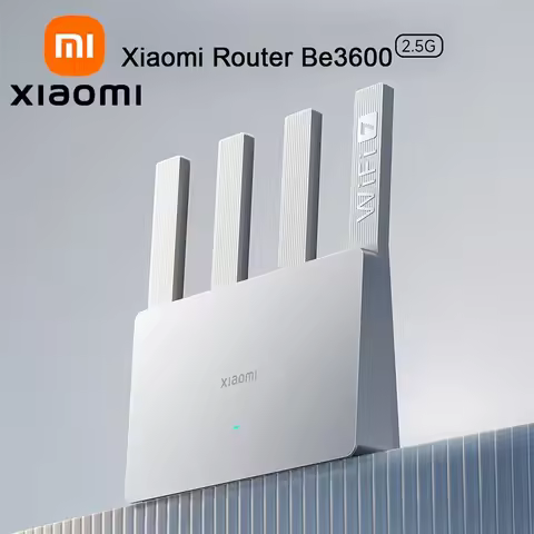 XIAOMI Router BE3600 2.5G，2.5G High - end Network Port WiFi 7，3570Mbps Dual WAN LAN VPN IPTV，Chinese