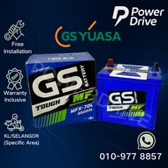 [ Installation Provided ] 65D23L | 55D23L | MFX-70L ] GS Tough MF Car Battery | Exora | Preve