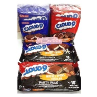 24pcs Cloud9 Twin Wafer Vanilla Chocolate 威化饼 Cloud 9 Susu Coklat Biskut Biscuit Wafret Twins
