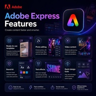 Adobe Express 1 Year Premium Subscription - Official Genuine License (Personal Email)