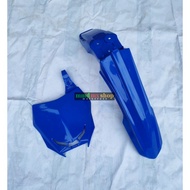 Rmz 450 front fender and number board Rmz 450 universal Crf 150 l Klx 150 sl Klx bf Dtracker new wr1