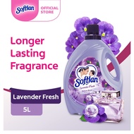 Softlan Anti Wrinkles Lavender Fresh (Purple) Fabric Softener 5L