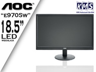 AOC E970SWN Monitor - 18.5" / 5ms / 1366x768 / 16:9 / 60Hz / TN Panel / VGA