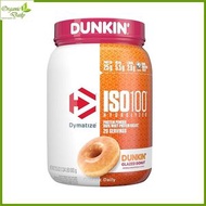 Dymatize - Dymatize x Dunkin ISO100 水解 100%分離乳清蛋白粉 糖霜甜甜圈味 1.34磅 ( 610 克) [平行進口] 此日期前最佳:2026年10月31日