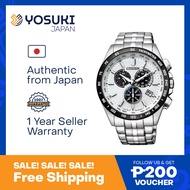 CITIZEN Solar CB5874-90A CITIZEN10 COLLECTION Eco Drive Chronograph Perpetual calendar World time Day Date White Black Silver Stainless  Wrist Watch For Men from YOSUKI JAPAN / CB5874-90A (  CB5874 90A CB587490A CB58 CB5874- CB5874-9 CB5874 9 CB58749 )