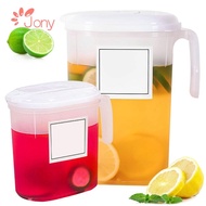 JY1 Transparent Sealing Kettle, with Filter Lid Plastic Fridge Jug, Large Capacity with Handle 1.5L 