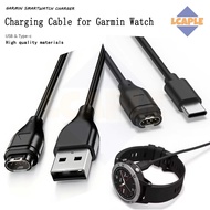 Cable Charger for Garmin Watch Venu/Forerunner/Fenix/Approach/Vivoactive/Instinct Smartwatch USB & T