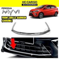 HC CARGO MYVI FRONT BUMPER CHROME GANISH skirt GEAR UP ACCESSORIES 2018 2019 2020 2021