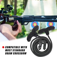 Archery Crossbow Cocking Rope Crank Aid Device Handles Tool Hunting Crossbow String Bolts Archery Bo